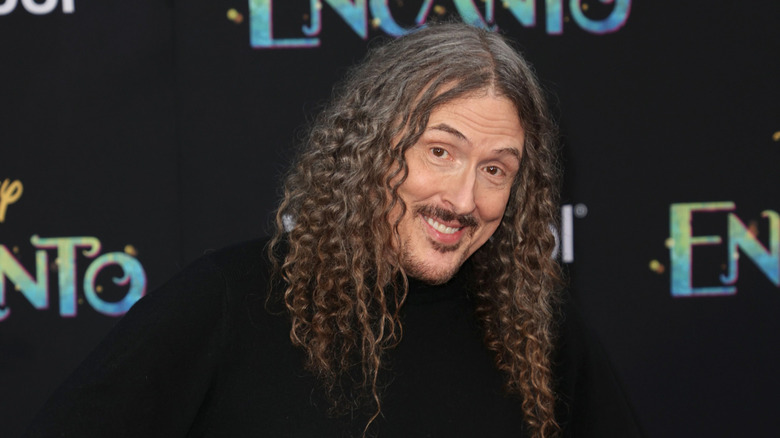 Weird Al Yankovic smiling at camera