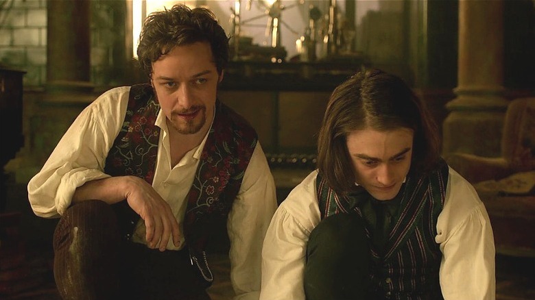 Daniel Radcliffe and James McAvoy