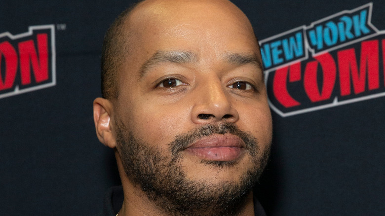 Donald Faison sporting a beard