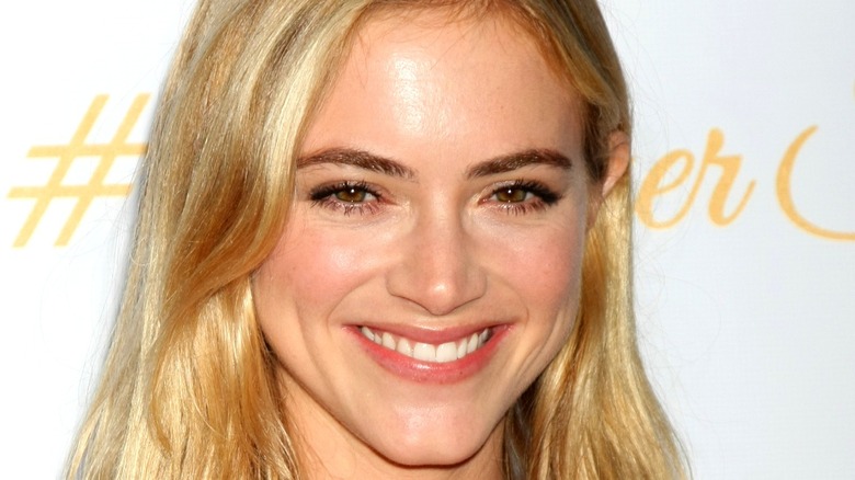 Emily Wickersham blonde smile