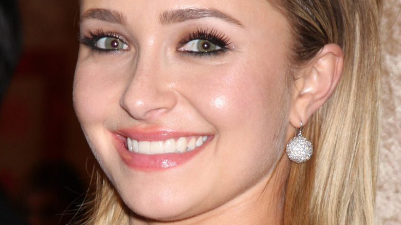 Hayden Panettiere smiles