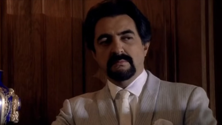 Joe Mantegna looking serious in Last Don