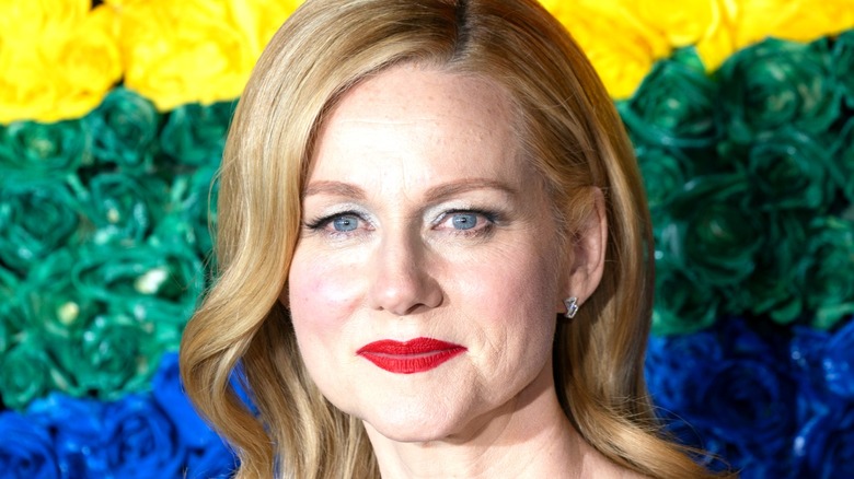 Laura Linney smiling slightly