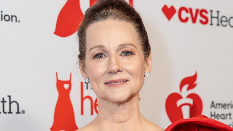 Laura Linney smiling slightly