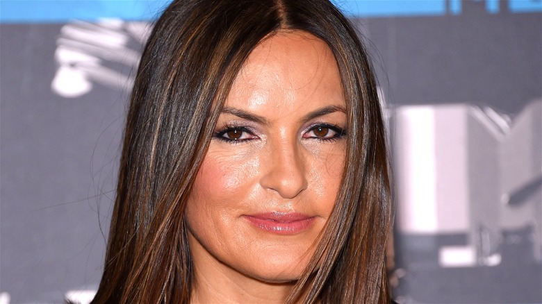 Mariska Hargitay posing