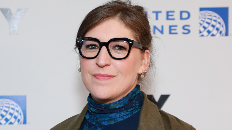Mayim Bialik smiling