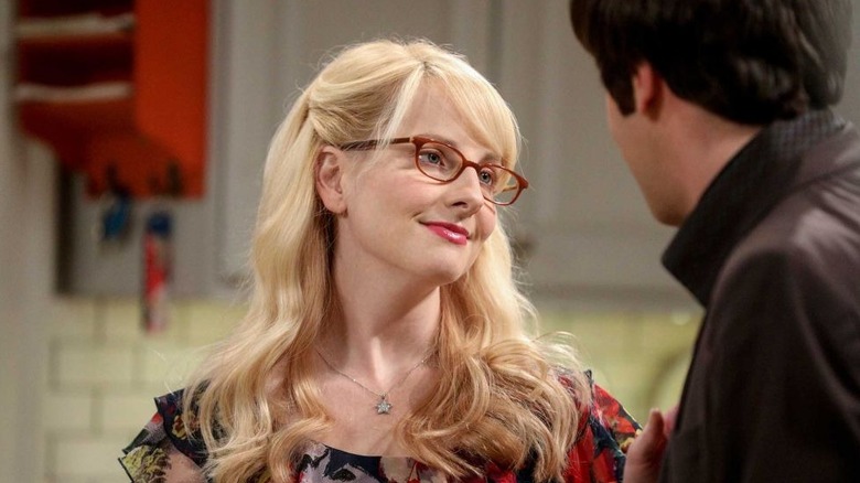Bernadette smiles