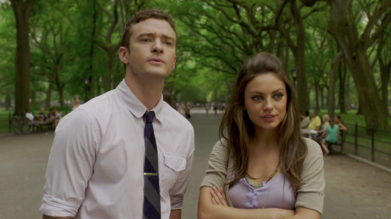 Jamie and Dylan walking in Central Park