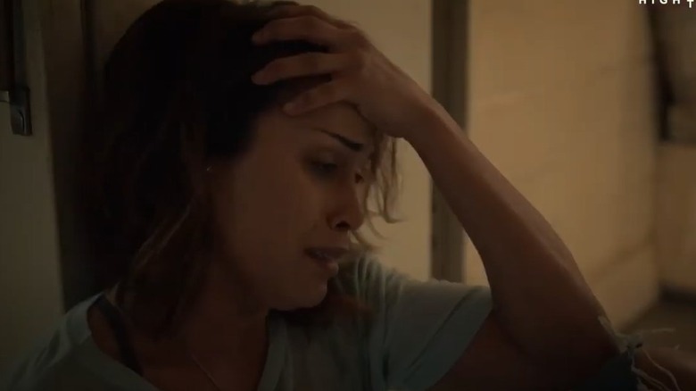 Monica Raymund breaking down