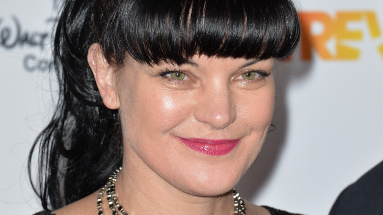 Pauley Perrette smiling