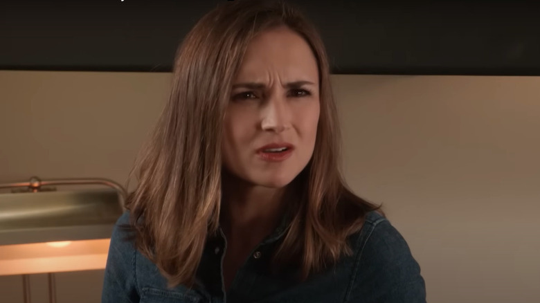 Frankie looking confused