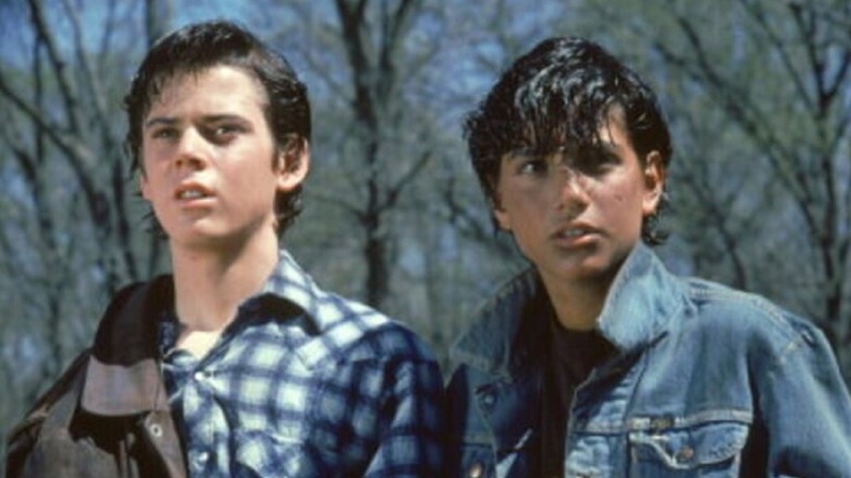 Ralph Macchio and The Outsider's cast