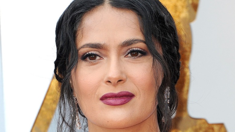 Salma Hayek at the Academy Awards