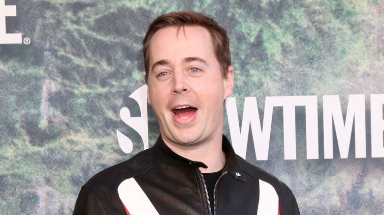 Sean Murray mouth open