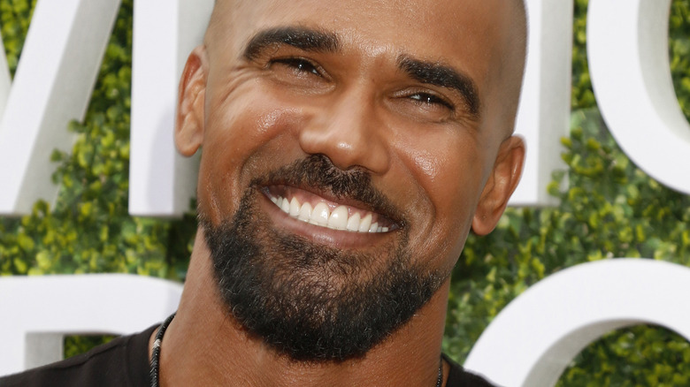 Shemar Moore smiles