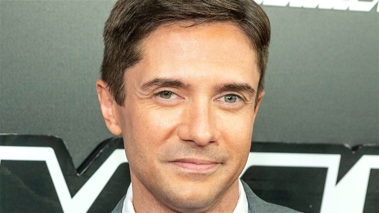 Topher Grace red carpet