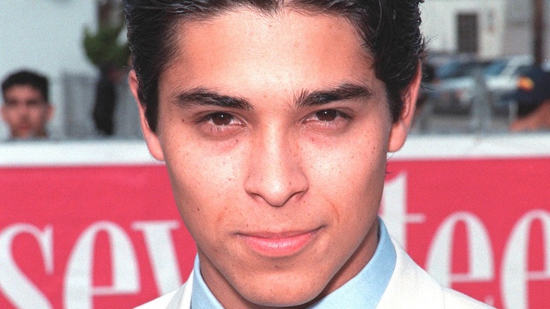 Wilmer Valderrama looking at camera