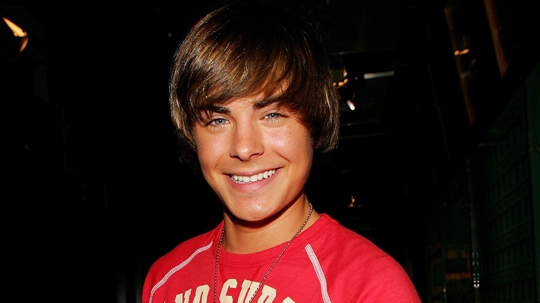 Zac Efron smiling