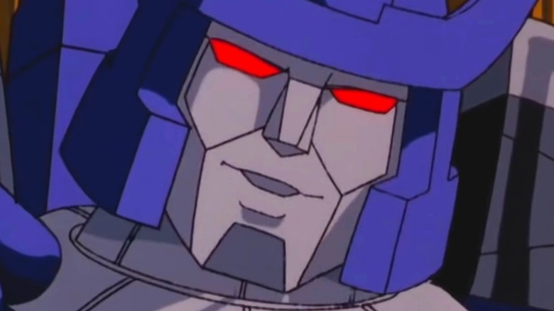 Optimus Prime smirking 