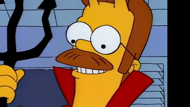 Ned Flanders as the devil