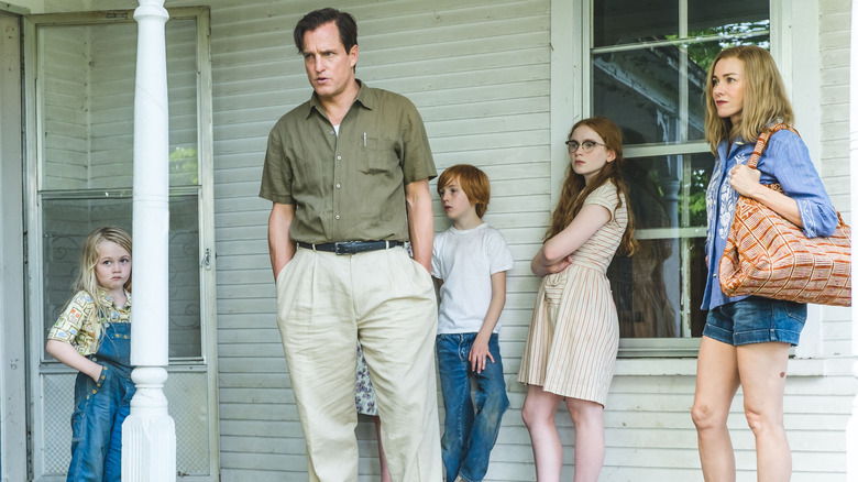 Walls family on porch