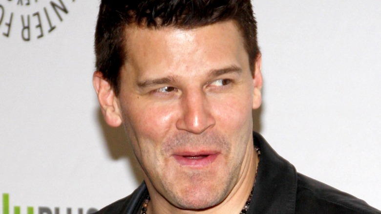 David Boreanaz laughing