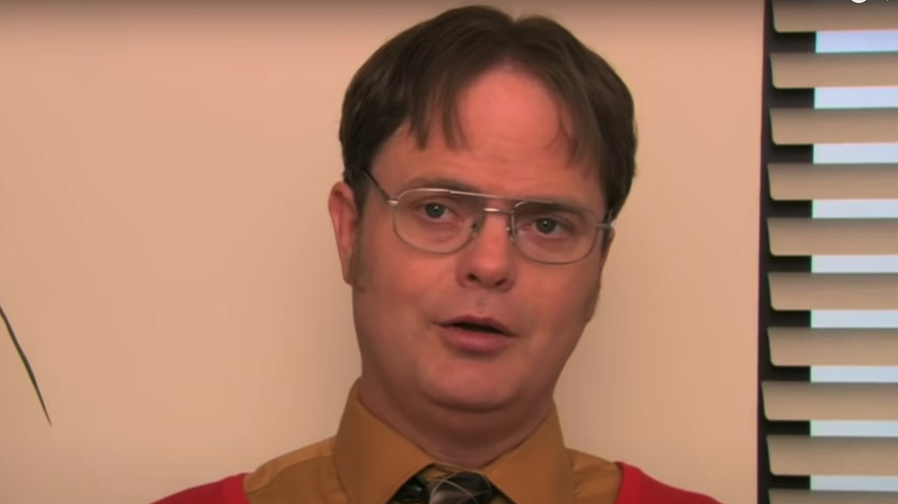 Dwight Schrute with normal hair