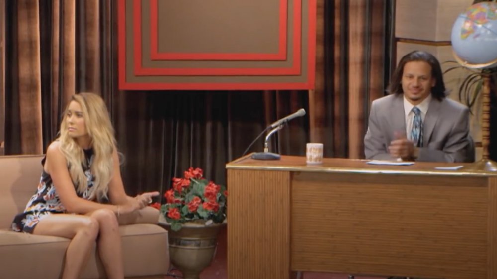 Lauren Conrad and Eric Andre on The Eric Andre Show
