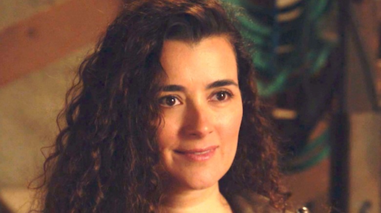 Cote de Pablo smiling