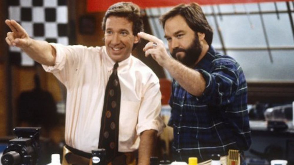 Tim Allen and Richard Karn on Home Improvement