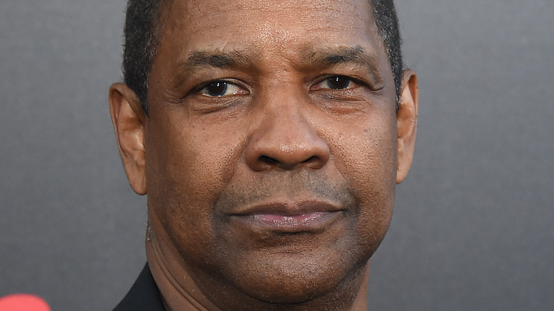 Denzel Washington staring