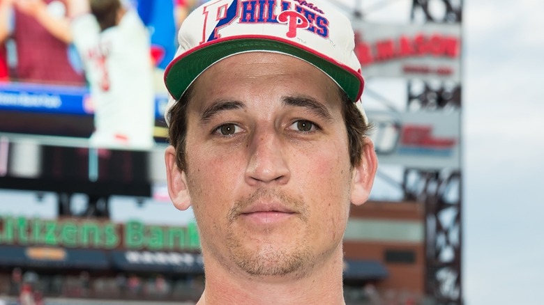 Miles Teller baseball hat