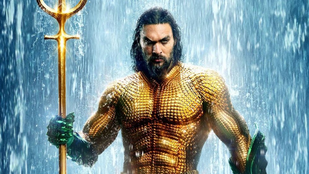 Jason Momoa as Aquaman promotional poster