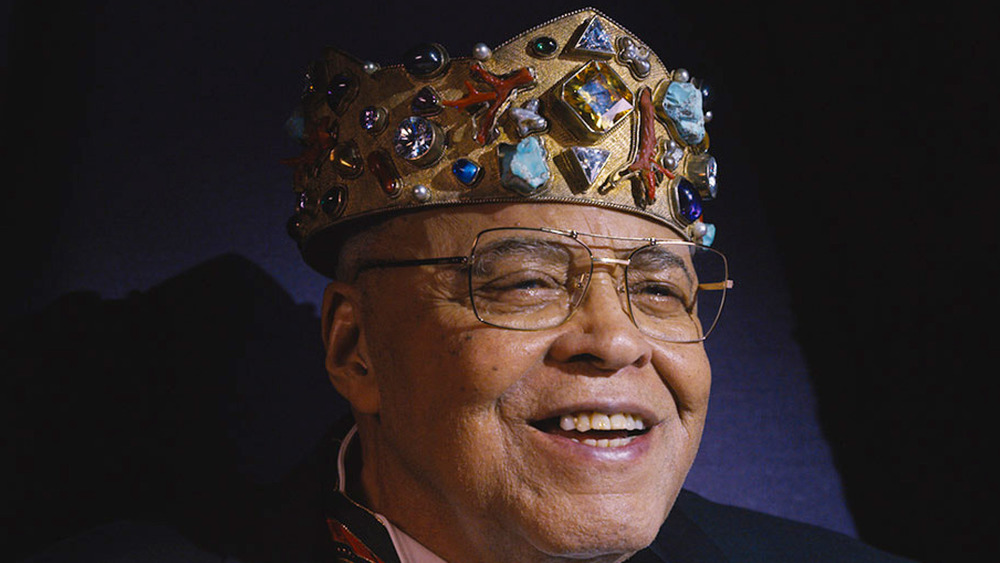 James Earl Jones as King Jaffe smiling in Coming 2 America