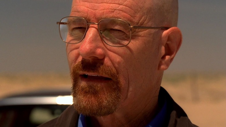 Walter White in the desert