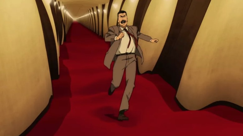 The famed hallway scene from Paprika
