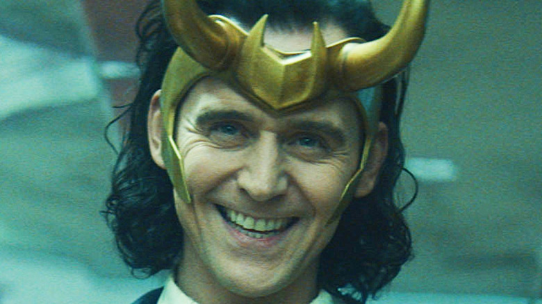 President Loki smiling