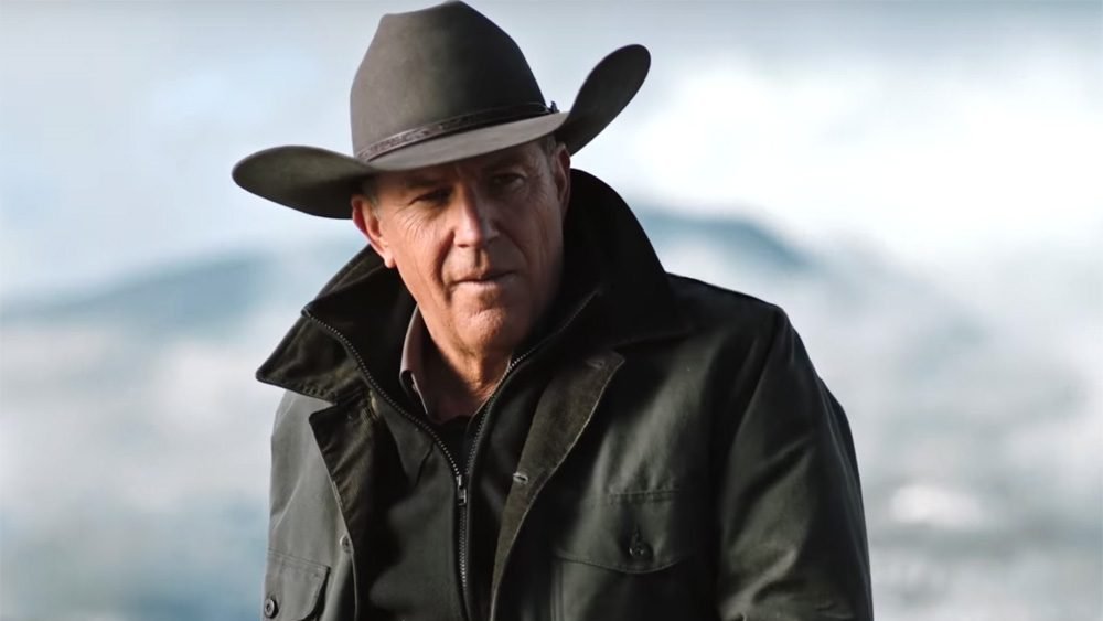 Kevin Costner as John Dutton on Yellowstone