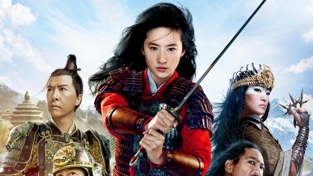 The cast of Disney's live-action Mulan