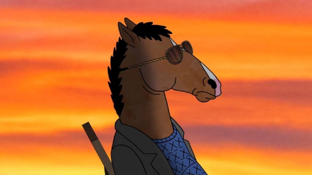 BoJack Horseman in sunglasses