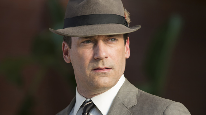 Jon Hamm as Don Draper.