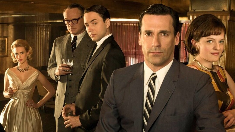The cast of Mad Men