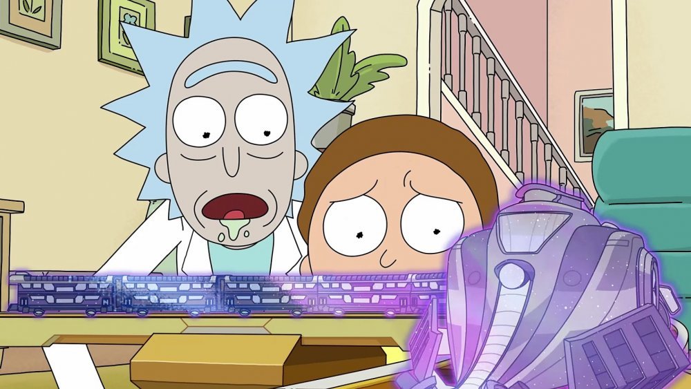 Scene from Rick and Morty