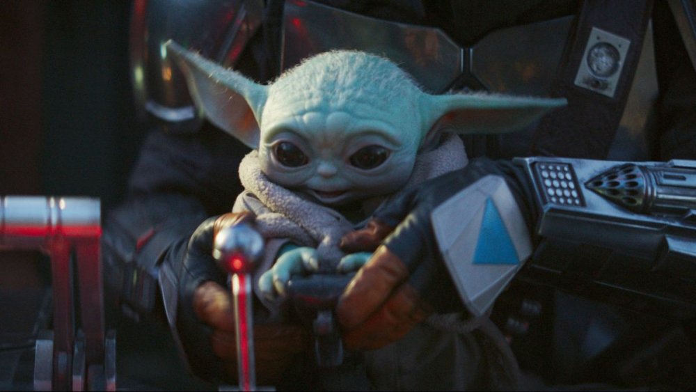 Baby Yoda on The Mandalorian