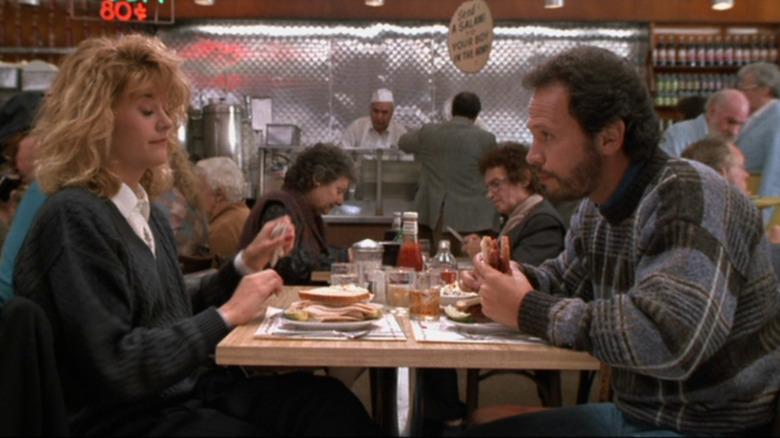 Meg Ryan as Sally and Billy Crystal as Harry in When Harry Met Sally