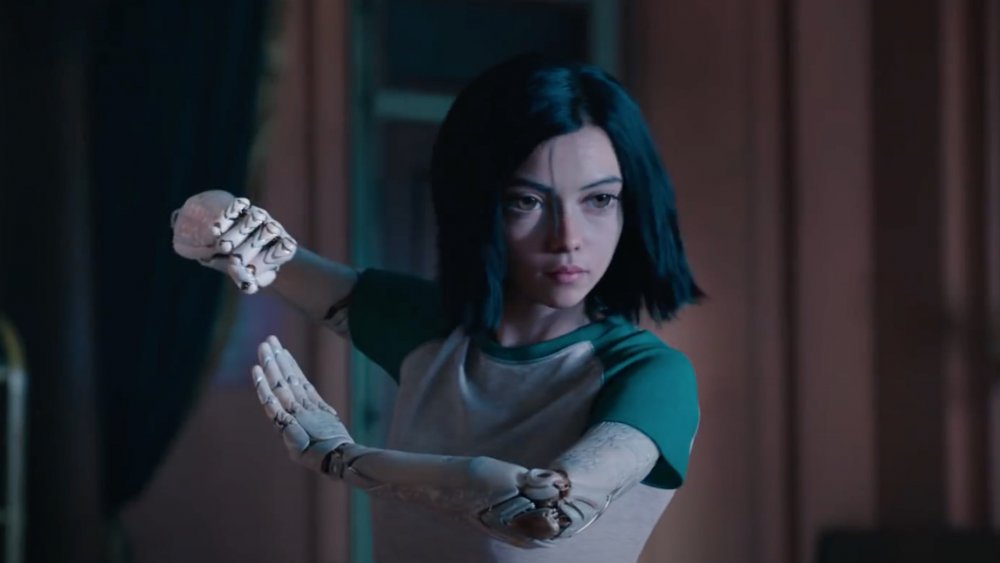 Rosa Salazar as Alita in Alita: Battle Angel