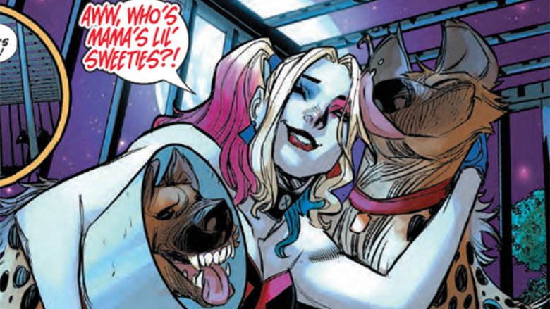 Harley Quinn hyenas in Harley Quinn #34