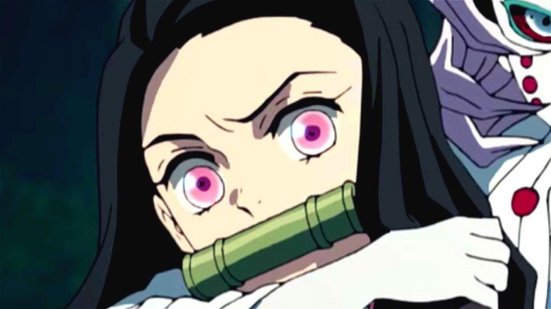 Nezuko mouth gagged