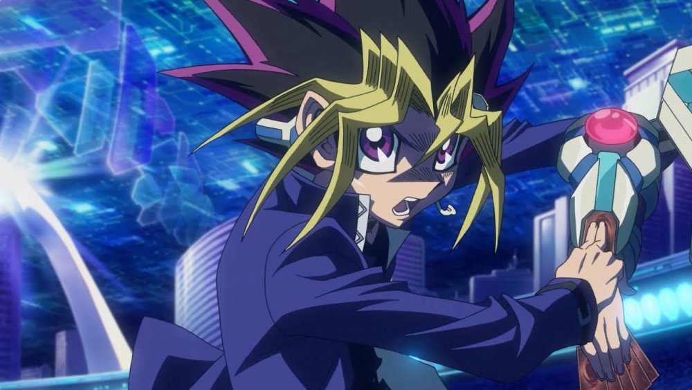 Yugi Moto/Yami Yugi in Yu-Gi-Oh!: The Dark Side of Dimensions