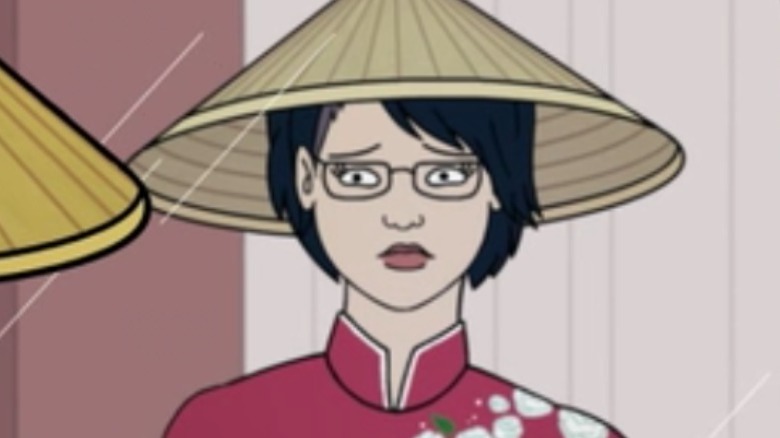 Bojack Horseman Diane in Vietnamese clothing